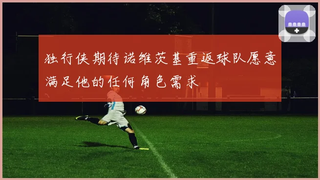 独行侠期待诺维茨基重返球队愿意满足他的任何角色需求